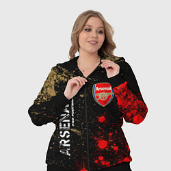 Женский 3D-костюм АРСЕНАЛ Arsenal Pro Football Краска, цвет: 3D-черный — фото 2