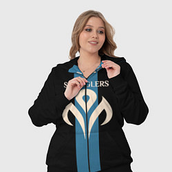 Женский 3D-костюм Dune: Spice Wars раса Smugglers, цвет: 3D-черный — фото 2