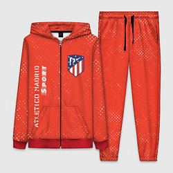 Женский 3D-костюм АТЛЕТИКО Atletico Madrid Sport Гранж, цвет: 3D-красный