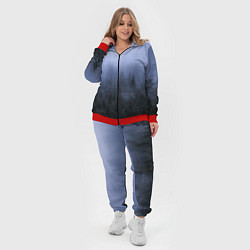 Женский 3D-костюм Лес в ночи, цвет: 3D-красный — фото 2