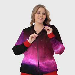 Женский 3D-костюм Night Nebula, цвет: 3D-красный — фото 2