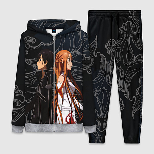 Женский костюм Кирито и Асуна - Sword Art Online / 3D-Меланж – фото 1