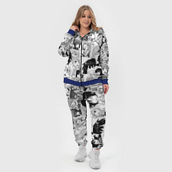 Женский 3D-костюм Log Horizon pattern, цвет: 3D-синий — фото 2