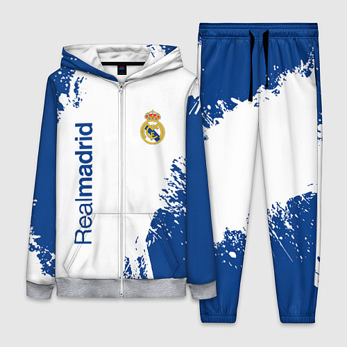 Женский костюм Реал Мадрид краска / 3D-Меланж – фото 1