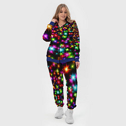 Женский 3D-костюм COLORFUL COLOR STARFALL, цвет: 3D-синий — фото 2