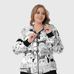 Женский 3D-костюм Spy Family Heh Семья Шпиона Анечка Фоджер, цвет: 3D-черный — фото 2