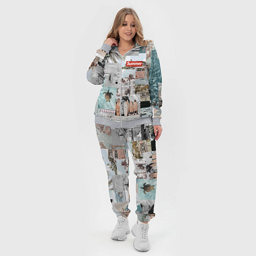 Женский костюм Aloha surfing / 3D-Меланж – фото 4