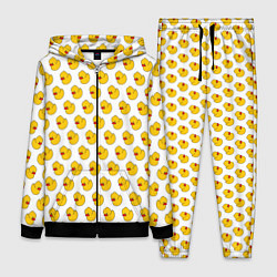 Женский 3D-костюм Ути белый, цвет: 3D-черный