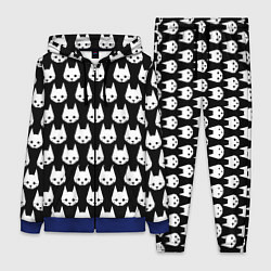 Женский 3D-костюм Stray Pattern, цвет: 3D-синий