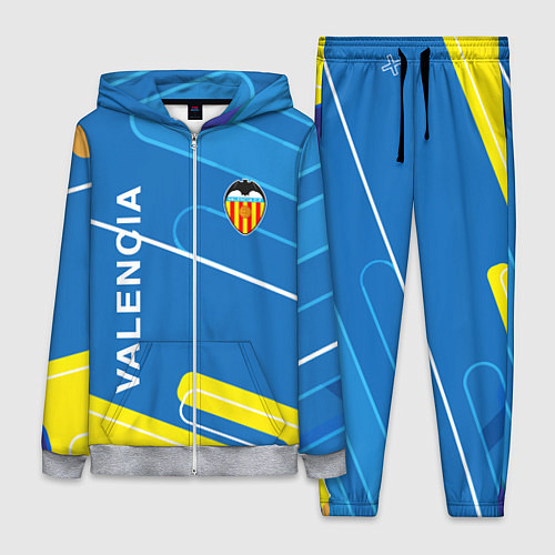 Женский костюм Valencia Абстракция / 3D-Меланж – фото 1