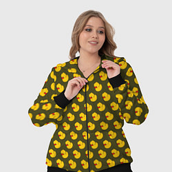 Женский 3D-костюм Ути Коричнево-зелёный, цвет: 3D-черный — фото 2