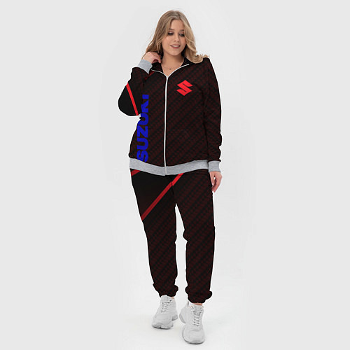 Женский костюм Suzuki Абстракция / 3D-Меланж – фото 4