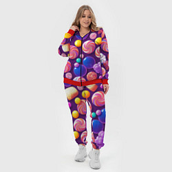 Женский 3D-костюм Сладости для радости, цвет: 3D-красный — фото 2