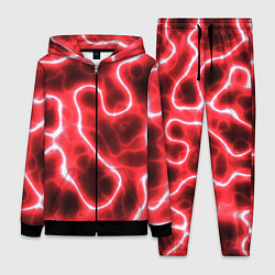 Женский 3D-костюм Огненный камуфляж, цвет: 3D-черный