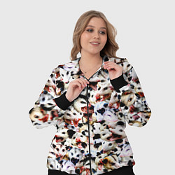 Женский 3D-костюм Опоссумы, цвет: 3D-черный — фото 2