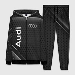 Женский 3D-костюм Audi карбон, цвет: 3D-черный