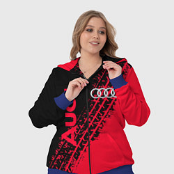 Женский 3D-костюм Audi, цвет: 3D-синий — фото 2