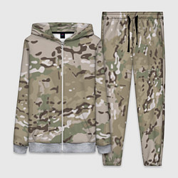 Женский 3D-костюм Камуфляж Multicam, цвет: 3D-меланж