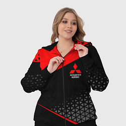 Женский 3D-костюм Mitsubishi - Sportwear, цвет: 3D-черный — фото 2