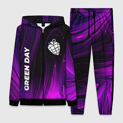 Женский 3D-костюм Green Day violet plasma, цвет: 3D-черный