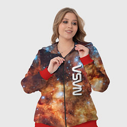 Женский 3D-костюм Рождение новой звезды - NASA, цвет: 3D-красный — фото 2