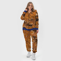Женский 3D-костюм Шоколадная лава, цвет: 3D-синий — фото 2