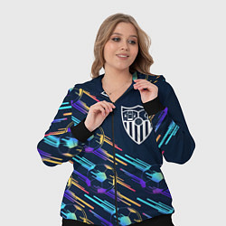 Женский 3D-костюм Sevilla градиентные мячи, цвет: 3D-черный — фото 2