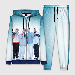 Женский 3D-костюм Stray Kids winter, цвет: 3D-синий