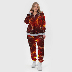 Женский 3D-костюм Лавовое стекло, цвет: 3D-меланж — фото 2