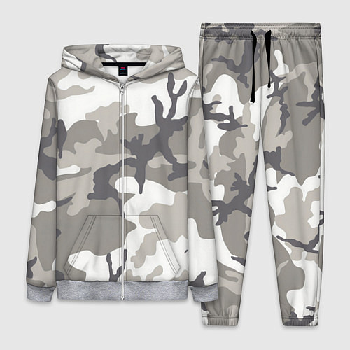 Женский костюм Арктический камуфляж / 3D-Меланж – фото 1