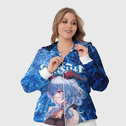 Женский 3D-костюм Гань Юй на фоне расколотого льда, цвет: 3D-белый — фото 2