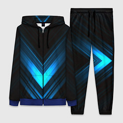 Женский костюм Neon geometry stripes