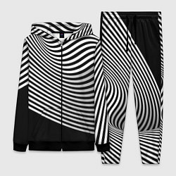 Женский костюм Trendy raster pattern