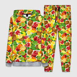 Женский 3D-костюм Fruit abundance, цвет: 3D-меланж