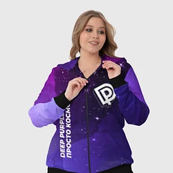Женский 3D-костюм Deep Purple просто космос, цвет: 3D-черный — фото 2