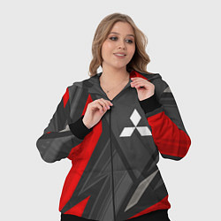 Женский 3D-костюм Mitsubishi sports racing, цвет: 3D-черный — фото 2