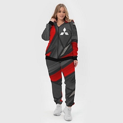 Женский 3D-костюм Mitsubishi sports racing, цвет: 3D-черный — фото 2