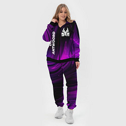 Женский 3D-костюм Die Antwoord violet plasma, цвет: 3D-черный — фото 2