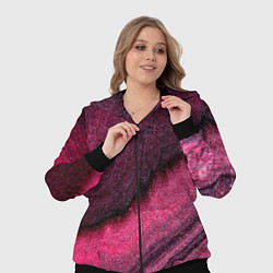 Женский 3D-костюм Блёстки розовые, цвет: 3D-черный — фото 2