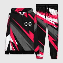 Женский 3D-костюм Exeed fast lines, цвет: 3D-черный