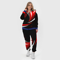 Женский 3D-костюм Ведьмак - спортивная униформа, цвет: 3D-синий — фото 2