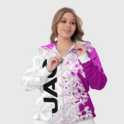 Женский 3D-костюм JAC pro racing: по-вертикали, цвет: 3D-белый — фото 2