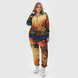 Женский 3D-костюм Загадочное измерение, цвет: 3D-синий — фото 2