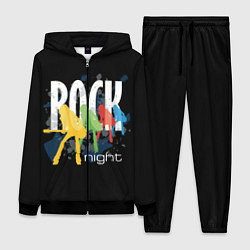 Женский 3D-костюм Rock Night, цвет: 3D-черный