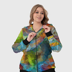 Женский 3D-костюм Color pattern, цвет: 3D-черный — фото 2