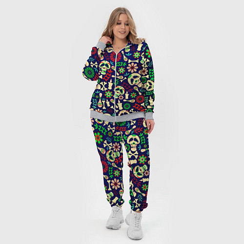 Женский костюм Мексиканский карнавал - Carnaval Mexicano / 3D-Меланж – фото 4