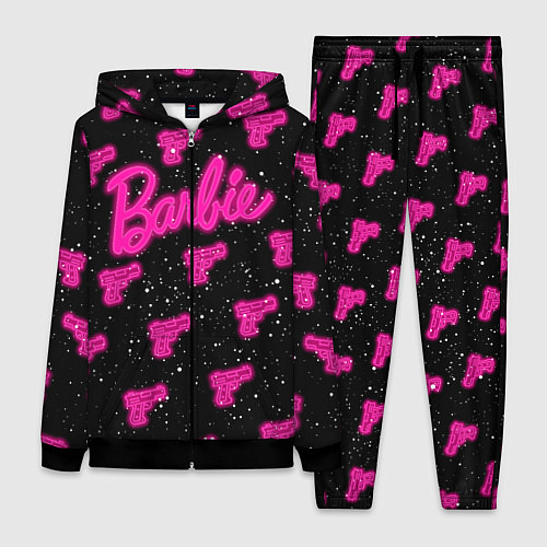 Женский костюм Неоновое оружие и Барби / 3D-Черный – фото 1