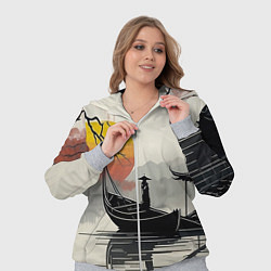 Женский 3D-костюм Красота Японии, цвет: 3D-меланж — фото 2