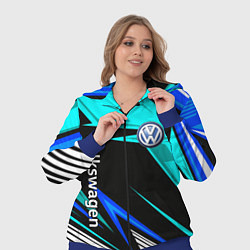 Женский 3D-костюм Фольцваген - sport uniform, цвет: 3D-синий — фото 2