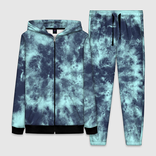 Женский костюм Tie-Dye дизайн / 3D-Черный – фото 1